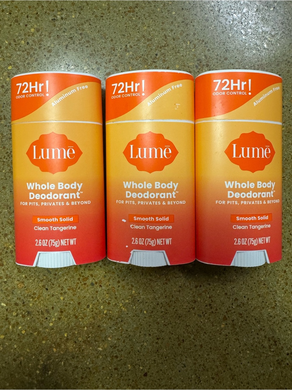 Lume Whole Body Deodorant (3pack)